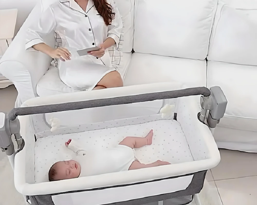 rocking bassinet crib